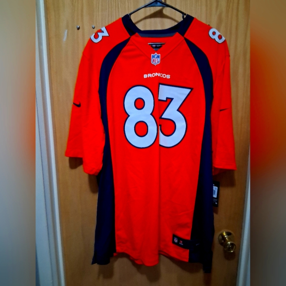 NFL Nike Broncos Welker Orange Jersey 2XL